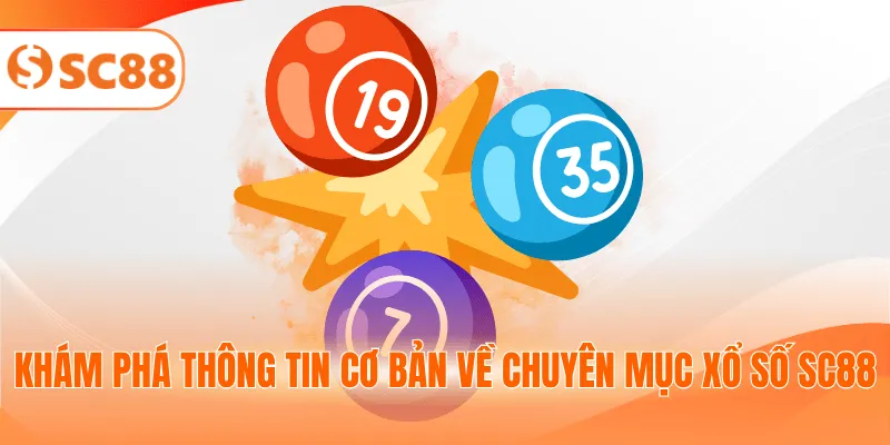 Khám phá thông tin cơ bản về chuyên mục xổ số SC88